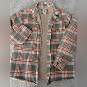 Land’s End M 10/12 lined flannel